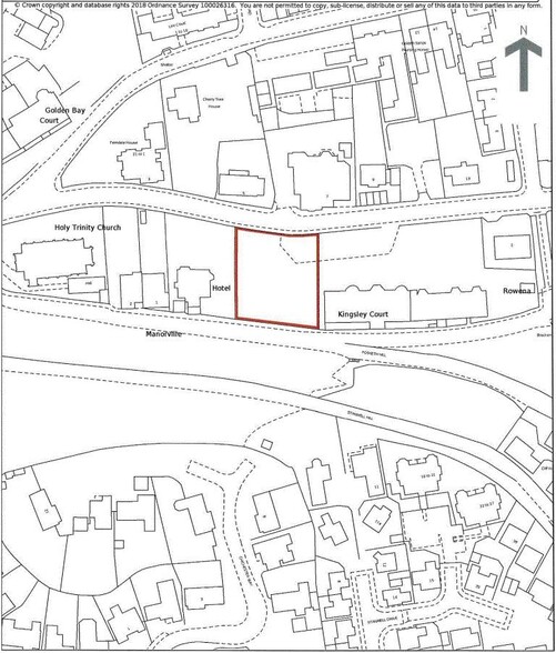 Kingsley Rd, Westward Ho for sale - Site Plan - Image 2 of 3