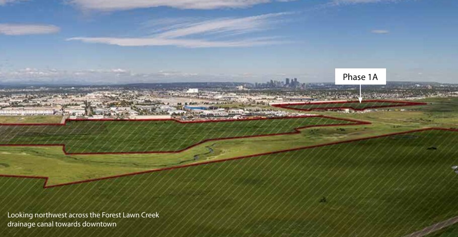 5520 47 Av SE, Calgary, AB à vendre - Aérien - Image 2 de 3