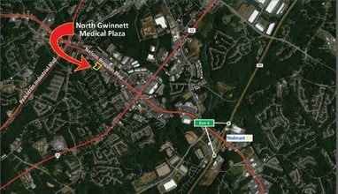 4700 Nelson Brogdon Blvd, Buford, GA - Aérien  Vue de la carte