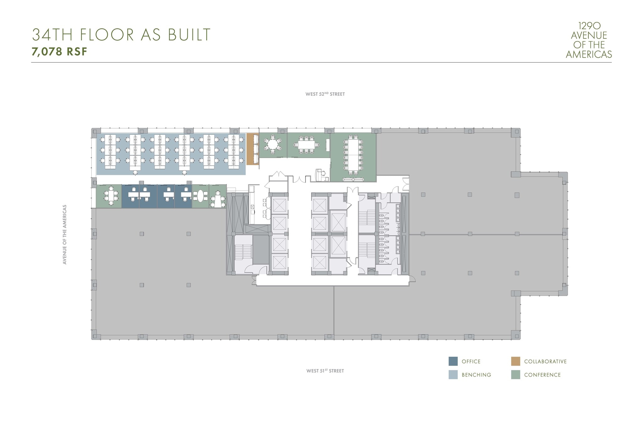 1290 Avenue of the Americas, New York, NY for lease Floor Plan- Image 1 of 1