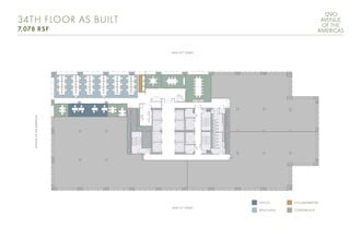 1290 Avenue of the Americas, New York, NY for lease Floor Plan- Image 1 of 1
