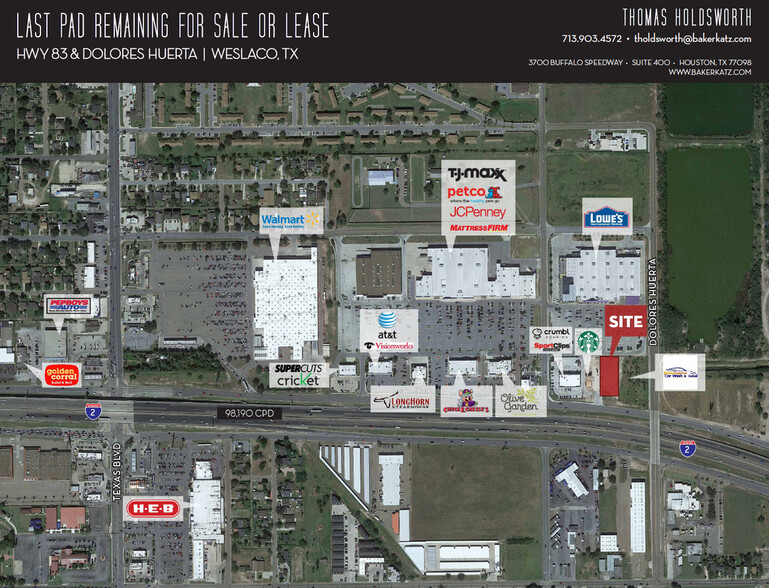 1015 E Expressway 83, Weslaco, TX for sale - Building Photo - Image 1 of 1