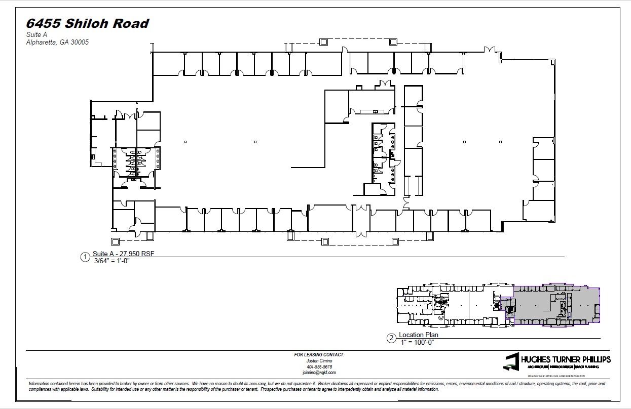 6455 Shiloh Rd, Alpharetta, GA à louer Plan d  tage- Image 1 de 2