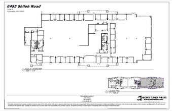 6455 Shiloh Rd, Alpharetta, GA à louer Plan d  tage- Image 1 de 2