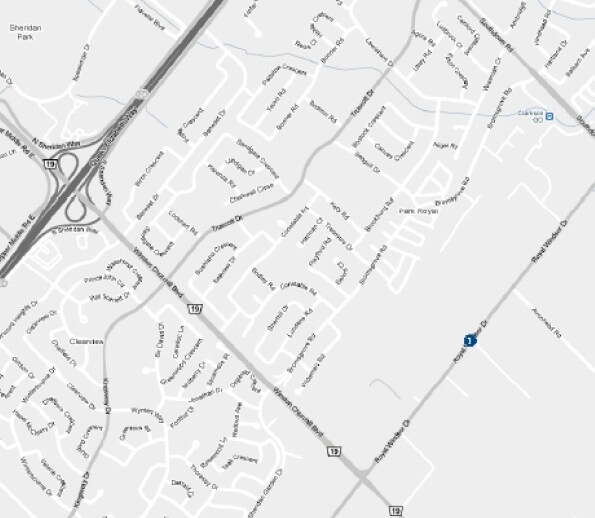 2463 Royal Windsor Dr, Mississauga, ON à vendre Aérien- Image 1 de 1