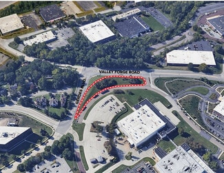 Plus de détails pour Valley Forge Rd, King Of Prussia, PA - Terrain à vendre