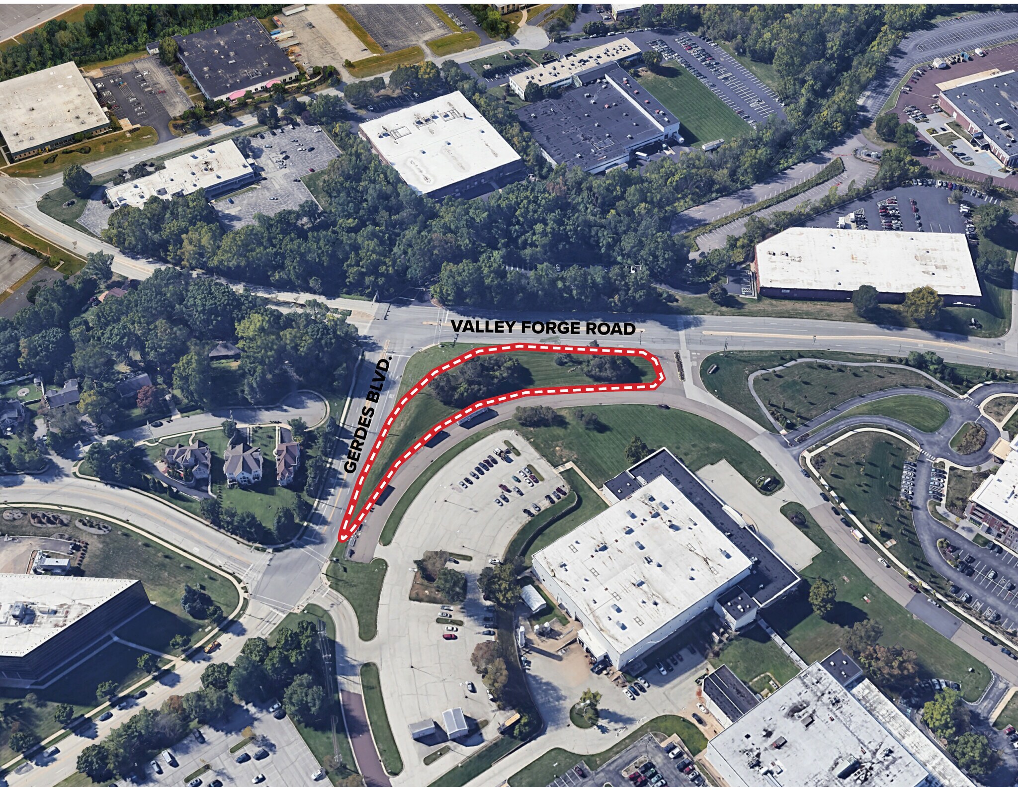 Valley Forge Rd, King Of Prussia, PA à vendre Aérien- Image 1 de 4