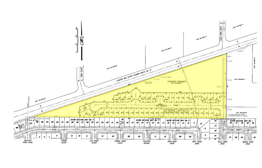 2440 Charter way, Stockton, CA à vendre - Plan de site - Image 3 de 3