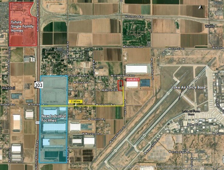 7250-7300 N Reems Rd, Litchfield Park, AZ à vendre - Photo du bâtiment - Image 2 de 3
