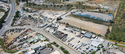 12485 Highway 67, Lakeside, CA - Aérien Vue de la carte