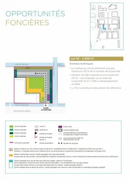 Land in Massy for sale - Site Plan - Image 2 of 7