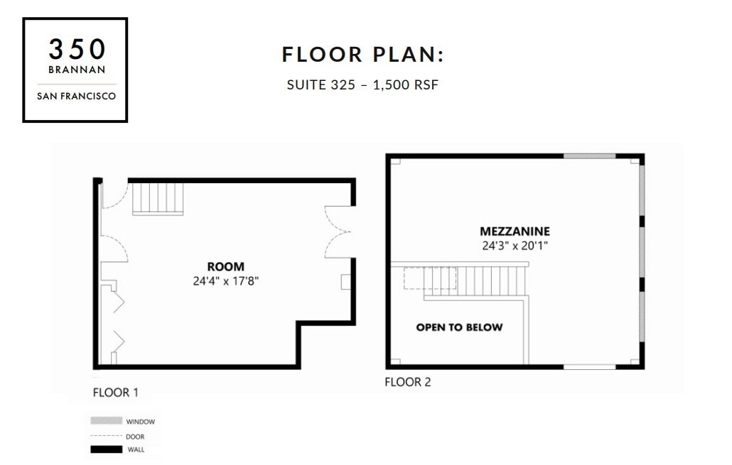 350 Brannan St, San Francisco, CA for lease Floor Plan- Image 1 of 1