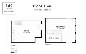 350 Brannan St, San Francisco, CA for lease Floor Plan- Image 1 of 1