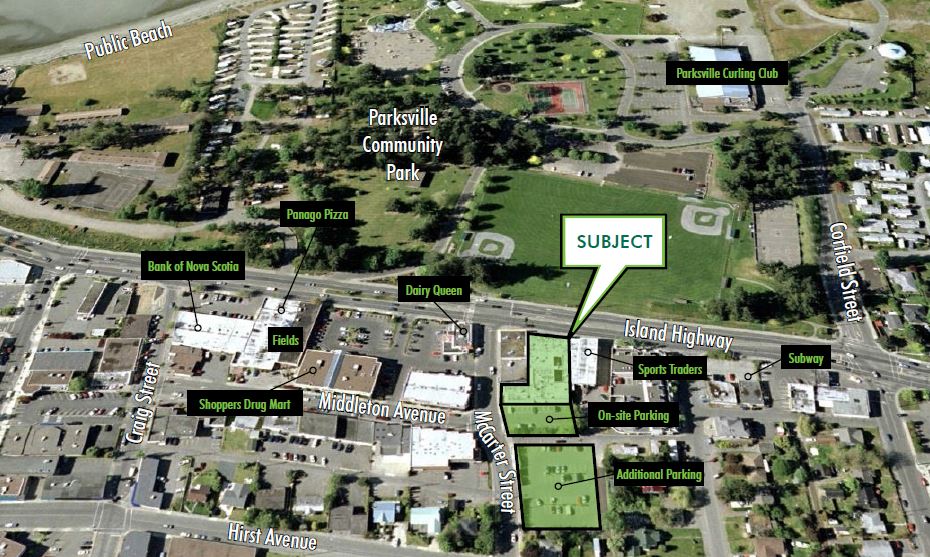 124 McCarter St, Parksville, BC à vendre Photo du bâtiment- Image 1 de 1