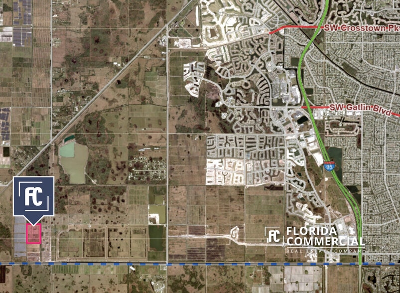 14195 Range Line Rd, Port Saint Lucie, FL for sale - Aerial - Image 3 of 3