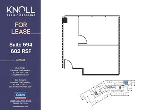 15400 Knoll Trail Dr, Dallas, TX for lease Floor Plan- Image 1 of 1