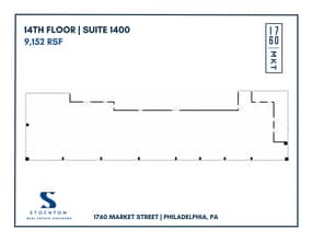 1760 Market St, Philadelphia, PA for lease Floor Plan- Image 1 of 3