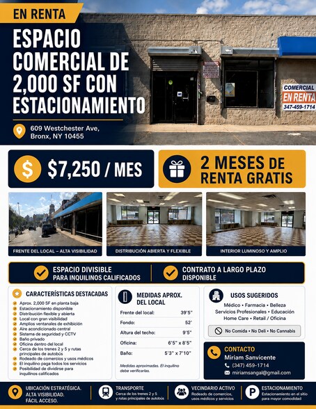 613-613 Westchester Ave, Bronx, NY for lease - Building Photo - Image 2 of 15