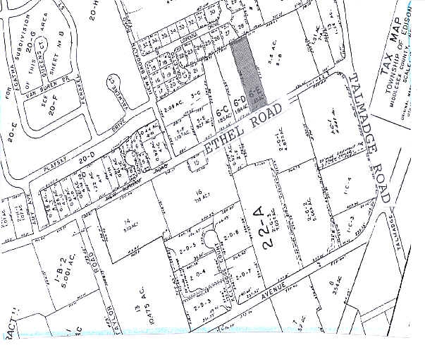 40 Ethel Rd, Edison, NJ à vendre - Plan cadastral - Image 3 de 4