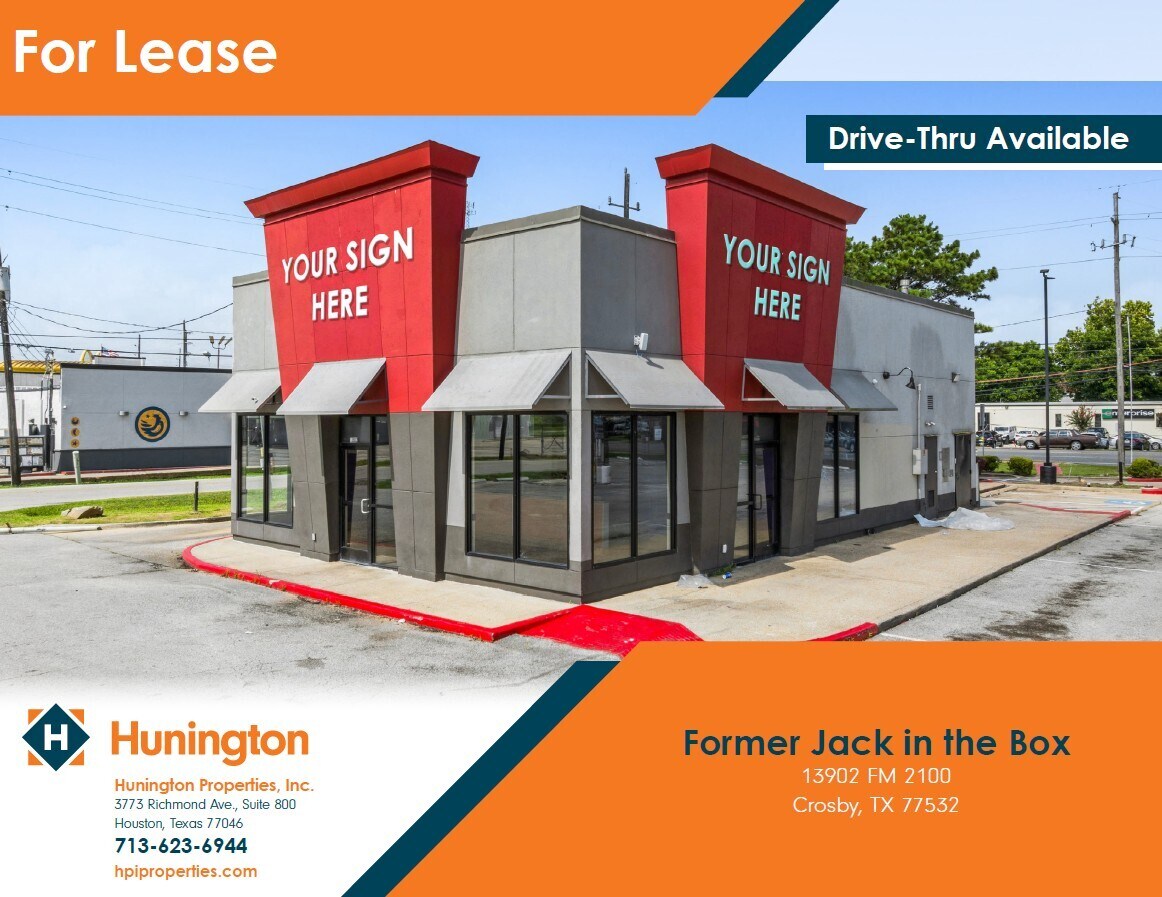13902 FM 2100 Rd, Crosby, TX for lease Building Photo- Image 1 of 2