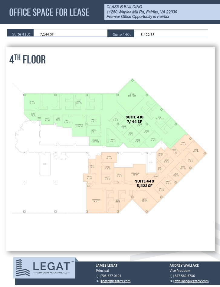 11250 Waples Mill Rd, Fairfax, VA for lease Floor Plan- Image 1 of 1