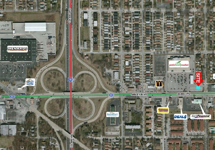 1968 Sibley Blvd, Calumet City, IL à louer Photo principale- Image 1 de 2