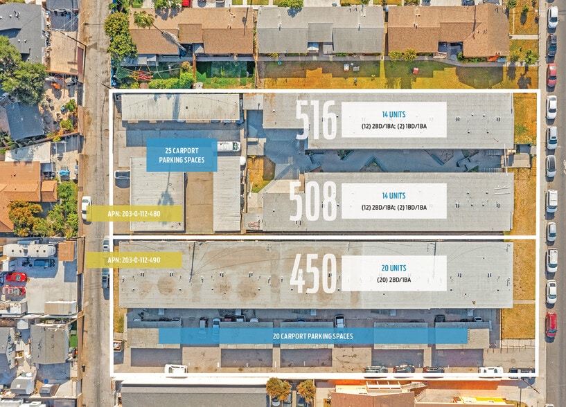 450, 508 & 516 Hill St - 48 Unit Asset portefeuille de 2 propriétés à vendre sur LoopNet.ca - Photo du bâtiment - Image 3 de 11