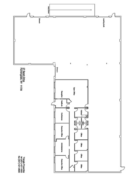 27 Sarah Dr, Farmingdale, NY for lease - Floor Plan - Image 3 of 3