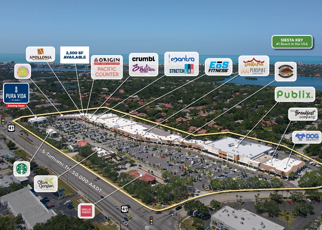 4800-4996 S Tamiami Trl, Sarasota, FL for lease Building Photo- Image 1 of 1