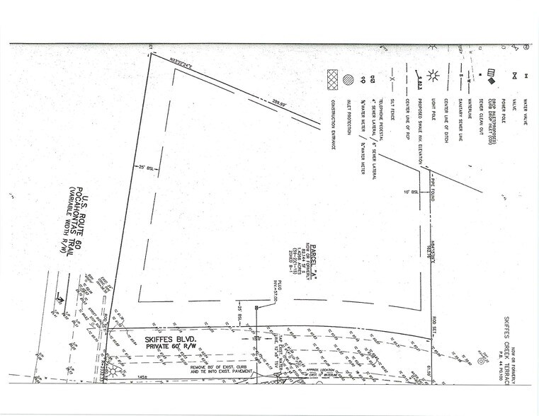 8988 Pocahontas Trl, Williamsburg, VA à vendre - Plan cadastral - Image 2 de 2