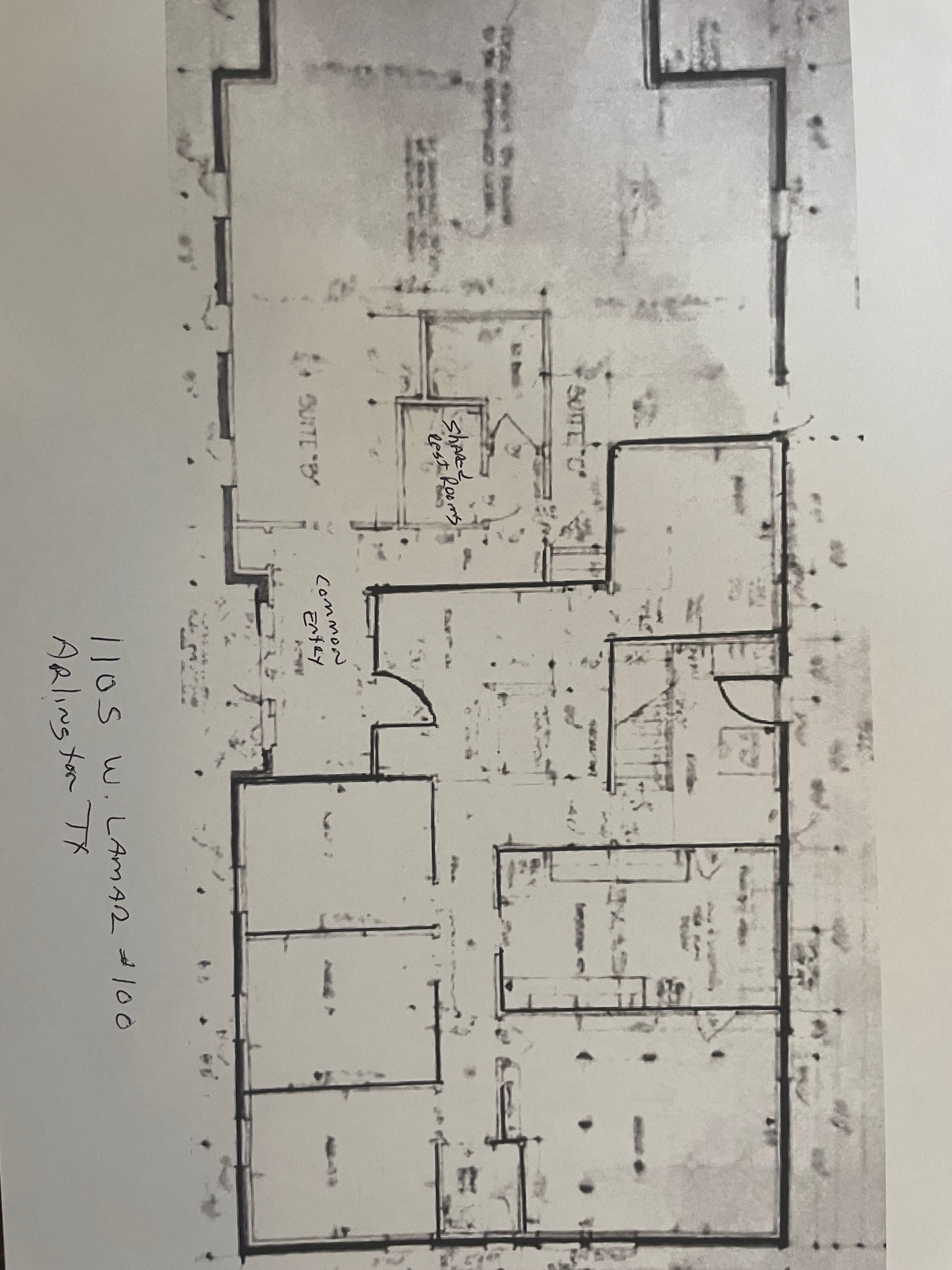 1105 W Lamar Blvd, Arlington, TX for lease Floor Plan- Image 1 of 18