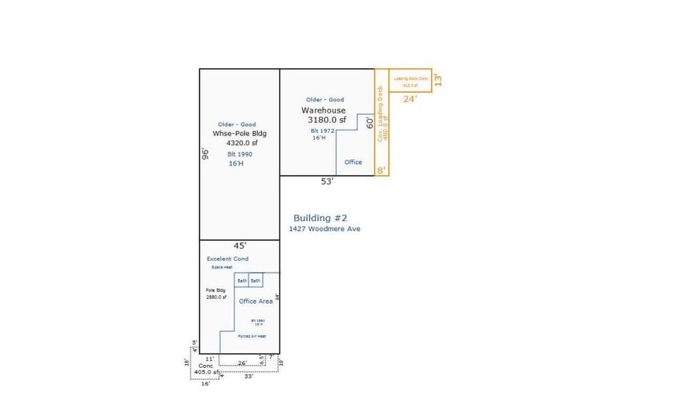 1515 Woodmere Ave, Traverse City, MI for sale - Floor Plan - Image 2 of 2