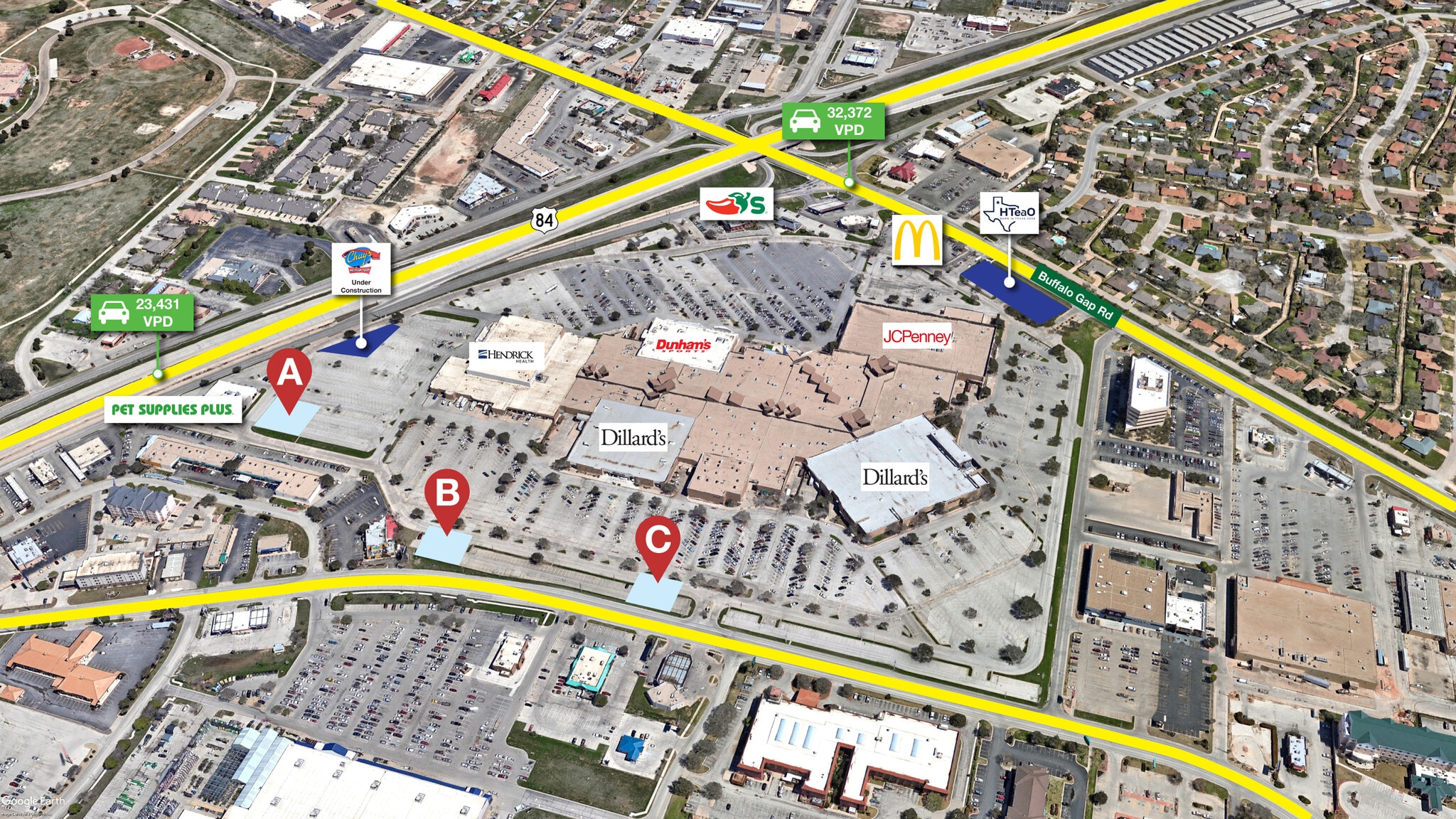 4310 Buffalo Gap Rd, Abilene, TX à vendre Photo du bâtiment- Image 1 de 5