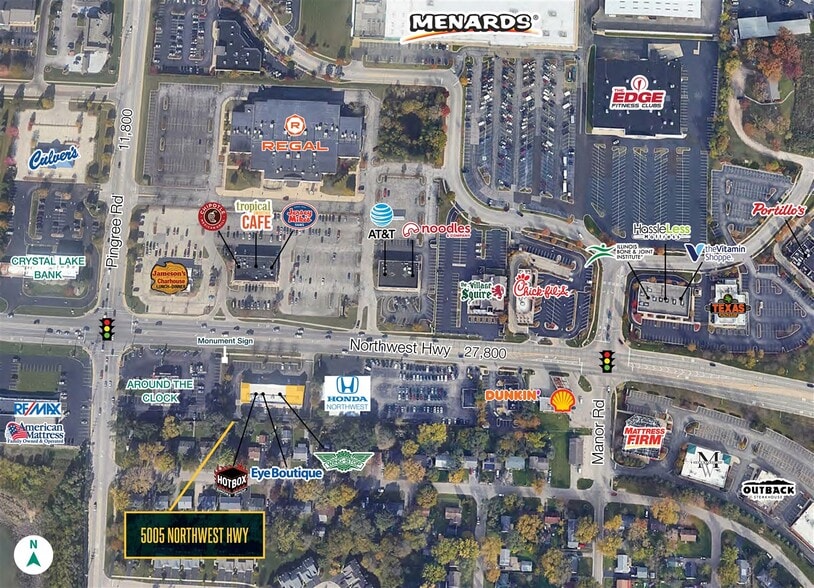 5005 Northwest Hwy, Crystal Lake, IL for lease - Building Photo - Image 3 of 3