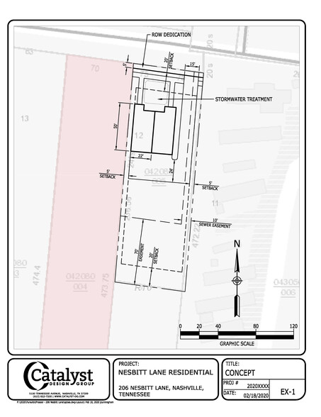 206 Nesbitt Ln, Madison, TN à vendre - Plan de site - Image 1 de 1