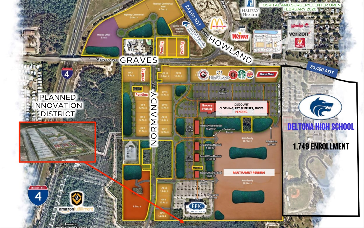 SEC E Graves Ave & Howland Blvd, Deltona, FL for sale Building Photo- Image 1 of 2