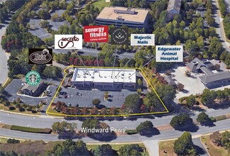 Plus de détails pour 6195 Windward Pky, Alpharetta, GA - Vente au détail à louer