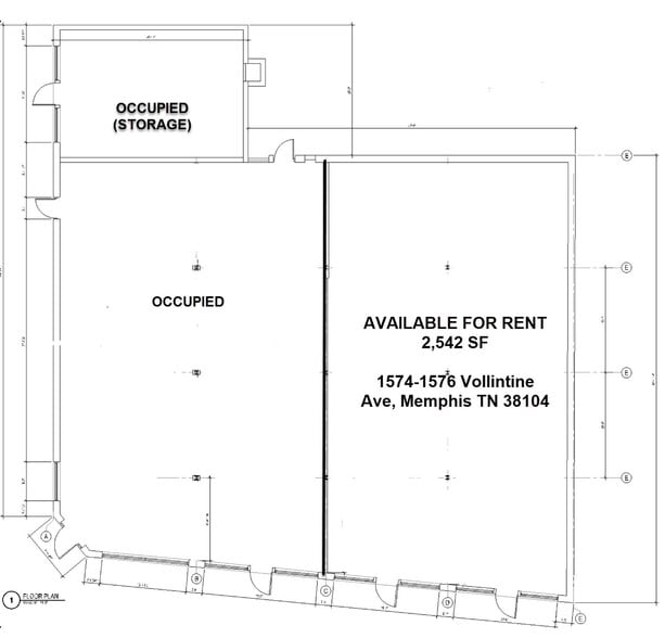 1574-1576 Vollintine Ave, Memphis, TN à louer - Photo du bâtiment - Image 2 de 3
