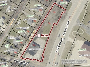 6074 Peach St, Erie, PA à louer Plan cadastral- Image 2 de 7