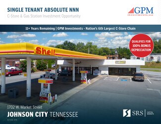 Plus de détails pour 1702 W Market St, Johnson City, TN - Commerce de détail à vendre