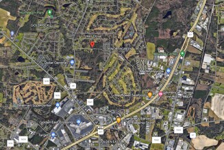 Freer Drive, Rocky Mount, NC - Aerial  map view