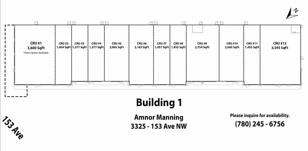 3325 153rd Ave, Edmonton, AB for sale - Site Plan - Image 3 of 5