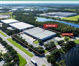 1350 Tradeport Dr, Orlando, FL - Aerial map view