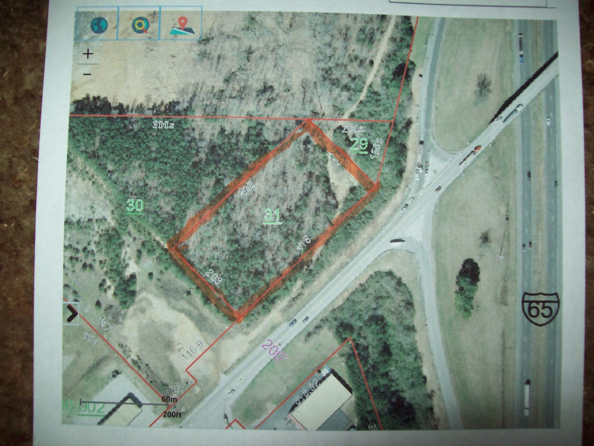 299 AL-69, Hanceville, AL à vendre Plan cadastral- Image 1 de 2