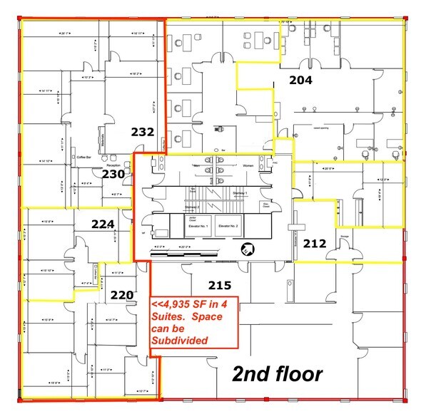 6801 Broadway Ext, Oklahoma City, OK à louer - Plan d’étage - Image 3 de 5