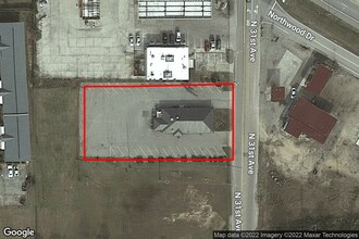 1410 N 31st Ave, Hattiesburg, MS - Aérien  Vue de la carte