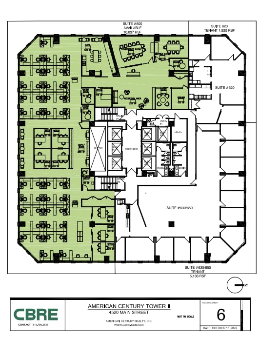 4520 Main St, Kansas City, MO à louer Plan d’étage- Image 1 de 1