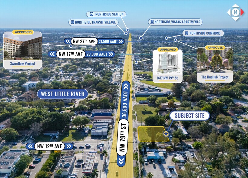 1205 NW 79 St, Miami, FL à vendre - Aérien - Image 3 de 17