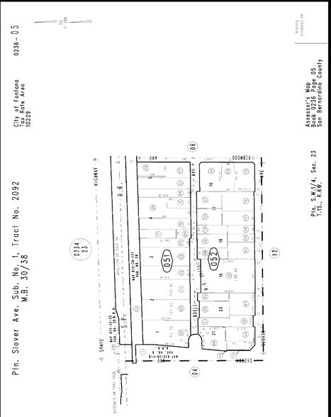 14562 Slover Ave, Fontana, CA à louer - Plan cadastral - Image 3 de 5