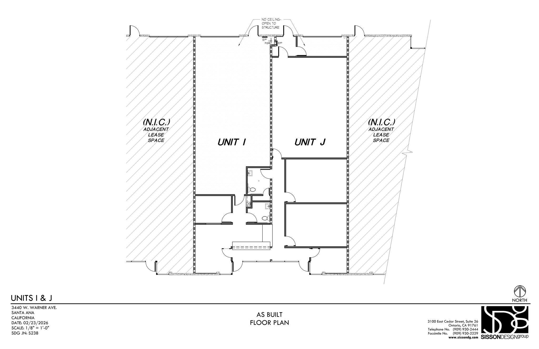 3400 W Warner Ave, Santa Ana, CA à louer Plan de site- Image 1 de 1